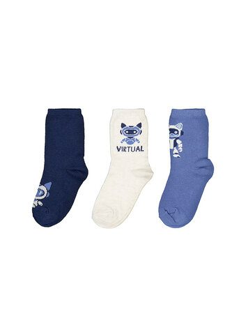 Mayoral Lot 3 Paires Chaussettes Mayoral Garçon