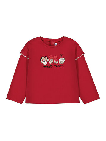 Mayoral Mayoral Girls Long Sleeves T-Shirt