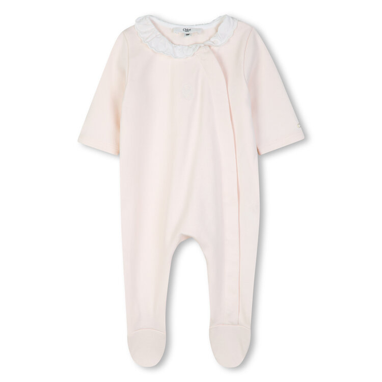 Chloé Pyjama Bavoir & Bonnet Chloé Fille
