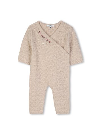 Chloé Combi-Long Tricot & Bonnet Chloé Fille