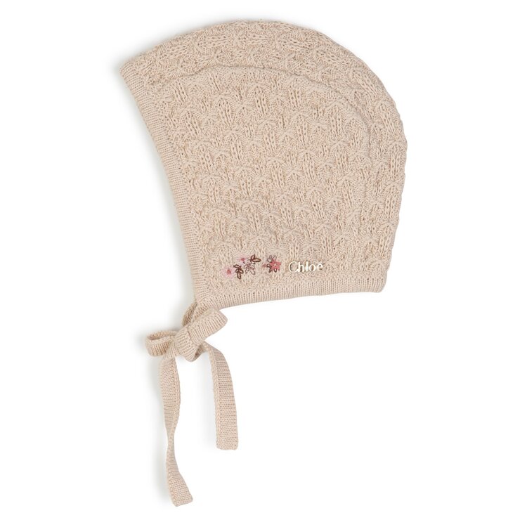 Chloé Combi-Long Tricot & Bonnet Chloé Fille