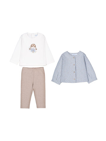Mayoral Ensemble 3 pieces Mayoral Fille