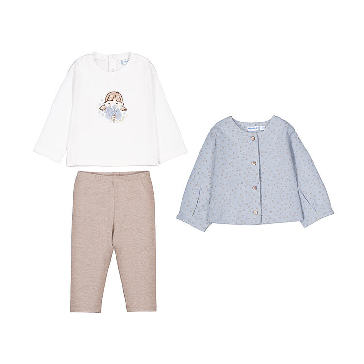 Mayoral Ensemble 3 pieces Mayoral Fille