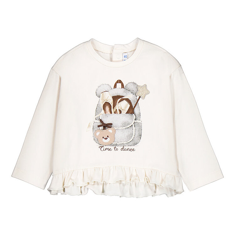Mayoral Mayoral Girls Long Sleeves T-Shirt