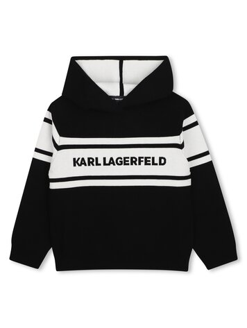 Karl Lagerfeld Kids Hoodie Tricot Karl Lagerfeld Kids Garçon