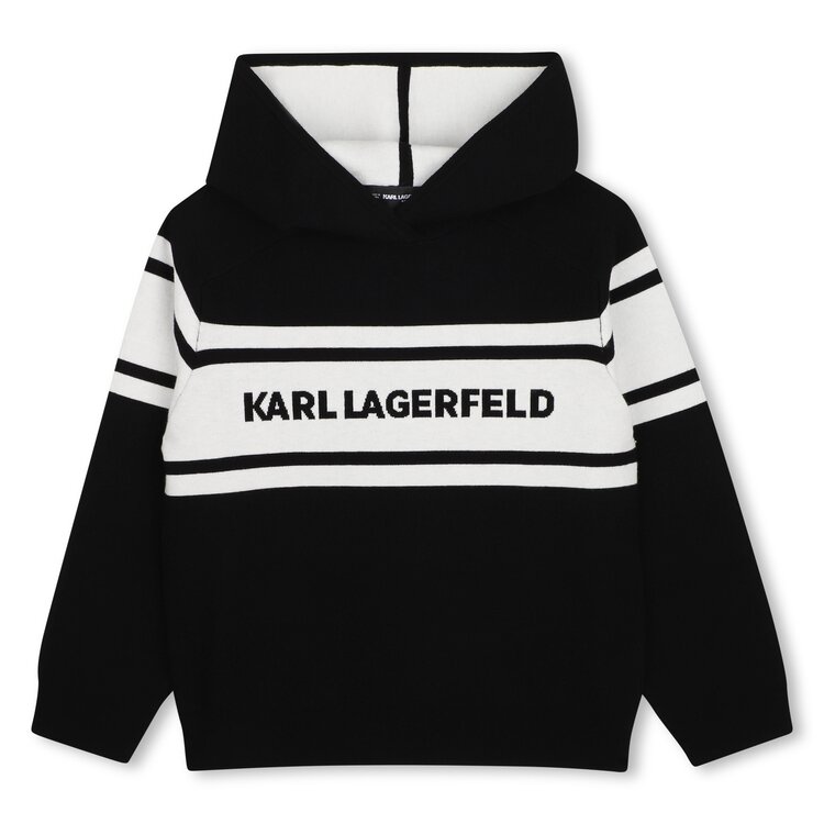 Karl Lagerfeld Kids Hoodie Tricot Karl Lagerfeld Kids Garçon