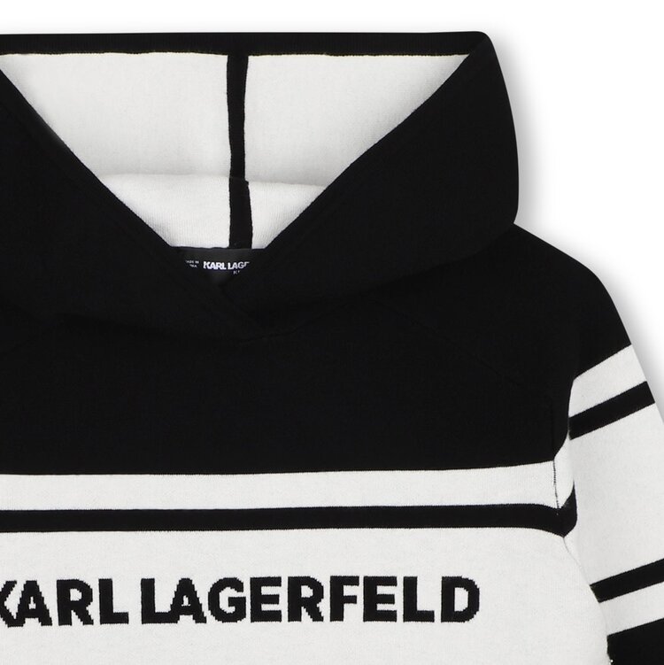 Karl Lagerfeld Kids Karl Lagerfeld Kids Boys Knit Hoodie