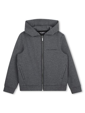 Karl Lagerfeld Kids Cardigan Zip Karl Lagerfeld Kids Garçon