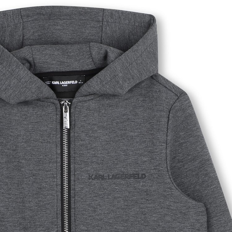 Karl Lagerfeld Kids Cardigan Zip Karl Lagerfeld Kids Garçon