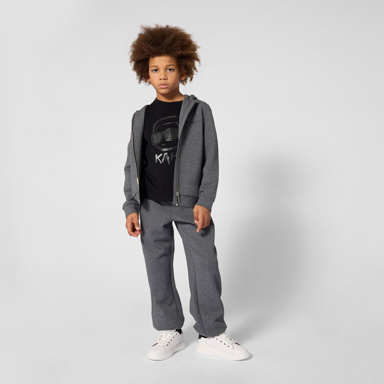 Karl Lagerfeld Kids Cardigan Zip Karl Lagerfeld Kids Garçon