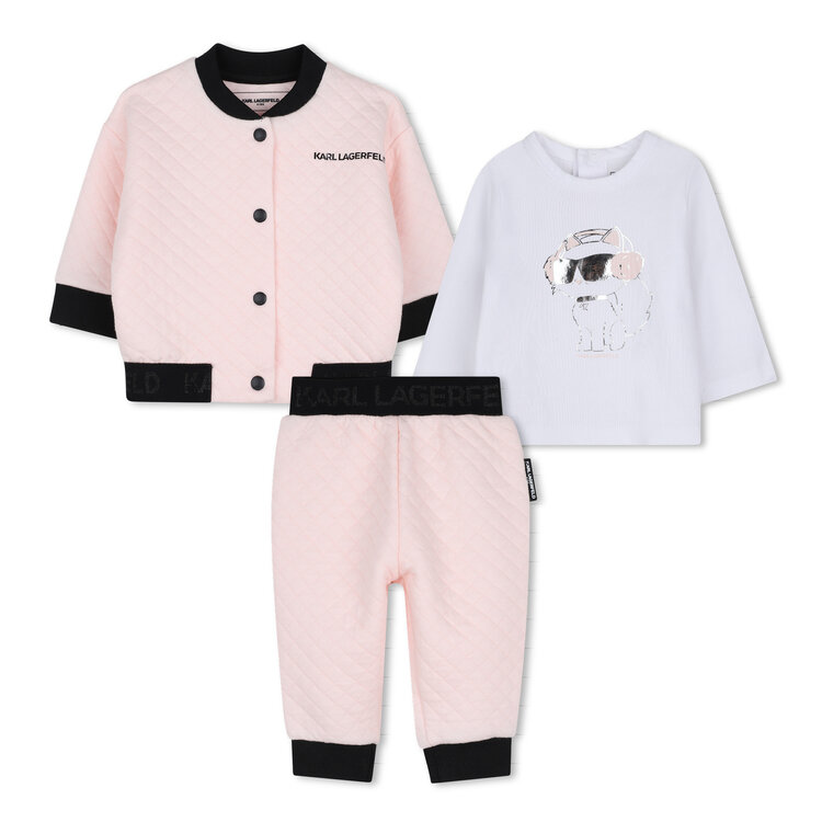 Karl Lagerfeld Kids Ensemble 3 Pièces Karl Lagerfeld Kids Fille