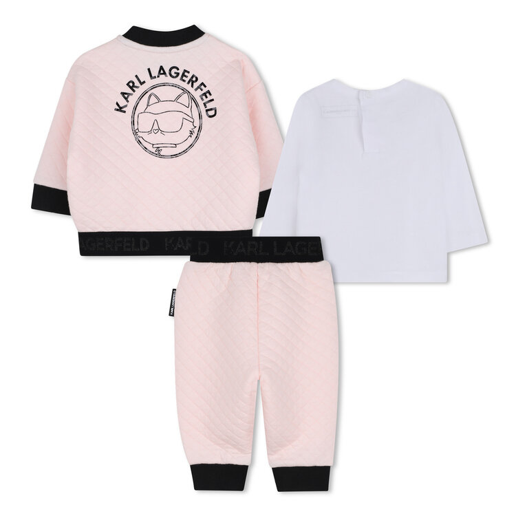 Karl Lagerfeld Kids Karl Lagerfeld Kids Girls 3 Pcs Set