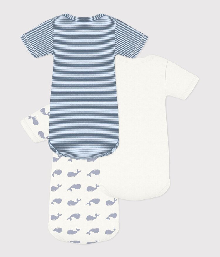 Petit Bateau Petit Bateau Boys 3 Bodies Set