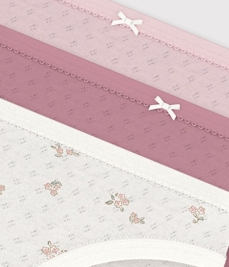 Petit Bateau Petit Bateau Girls 3 panties Set