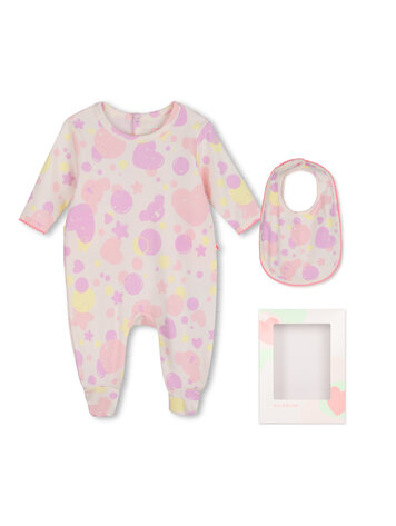 Billieblush Billieblush Girls Pyjama & Bib Set