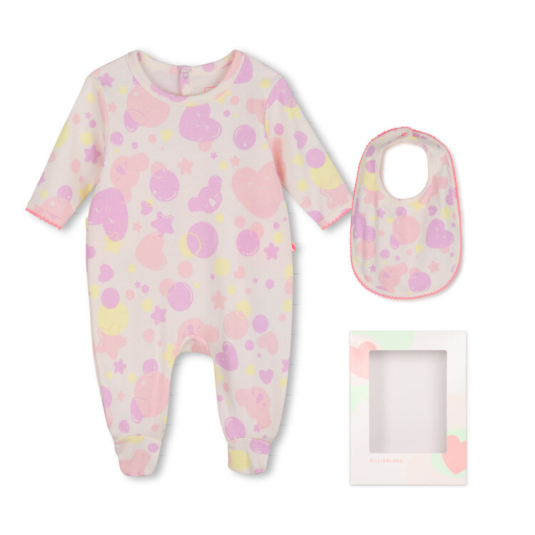 Billieblush Billieblush Girls Pyjama & Bib Set
