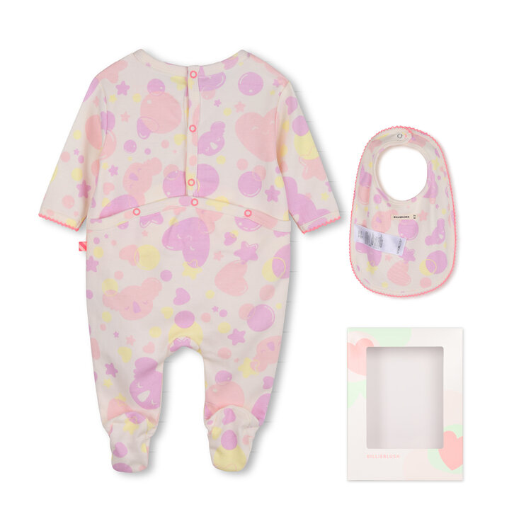 Billieblush Billieblush Girls Pyjama & Bib Set