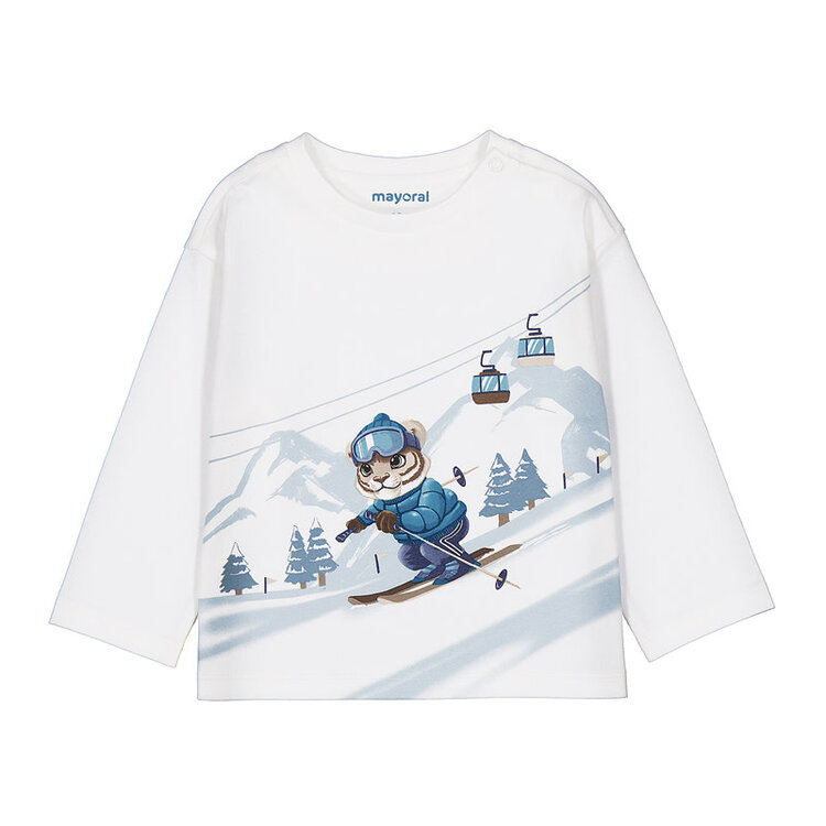 Mayoral Mayoral Boys Long Sleeves T-Shirt