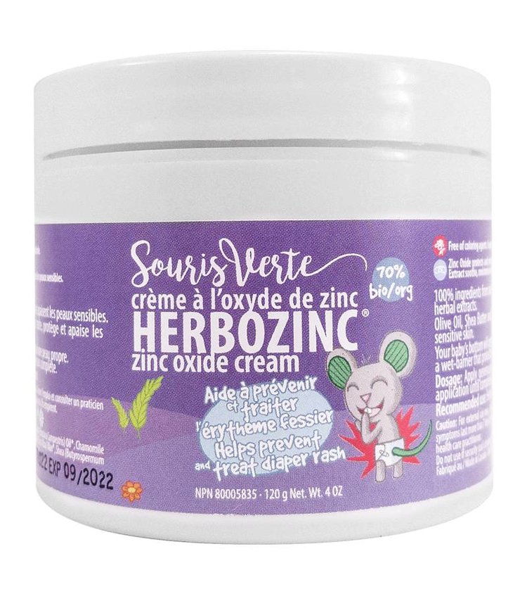Souris Verte SOURIS VERTE ZINC OXID CREAM FOR BUTTOCKS