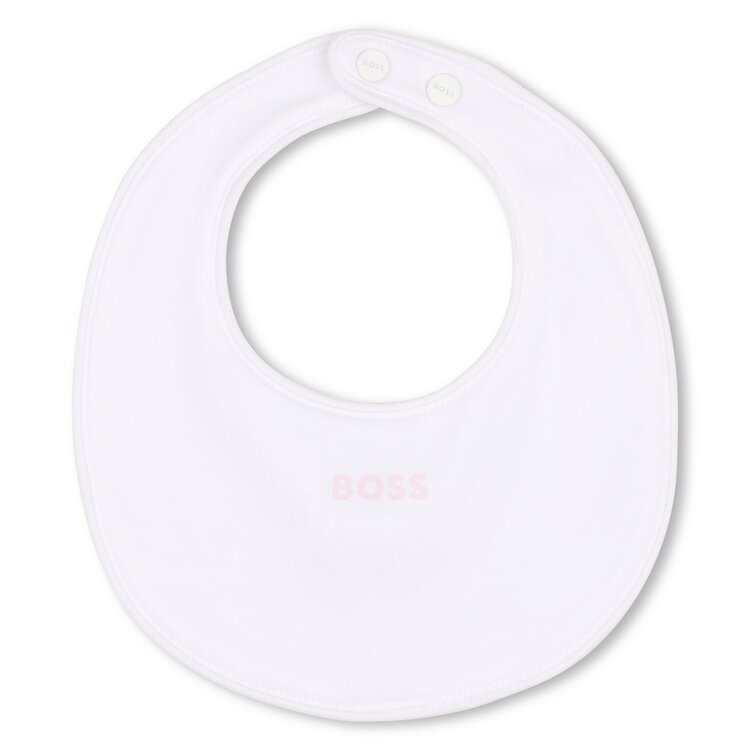 Hugo Boss Hugo Boss Girls Pajama Hat and Bib