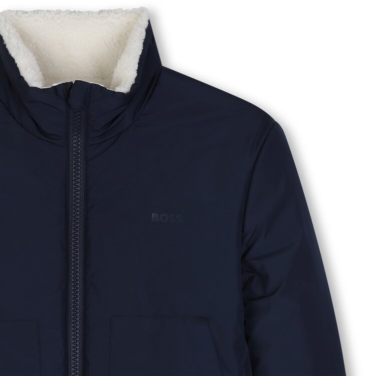 Hugo Boss Manteau Réversible Hugo Boss Garçon