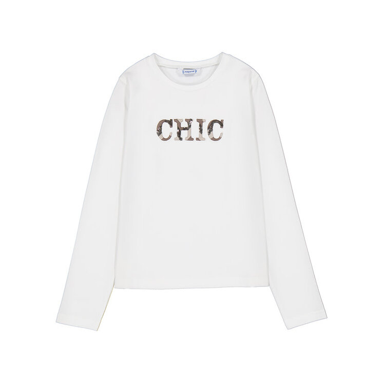 Mayoral Mayoral Girls Long Sleeves T-Shirt