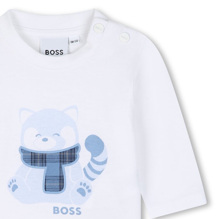 Hugo Boss Hugo Boss Boys Long Sleeves Shirt