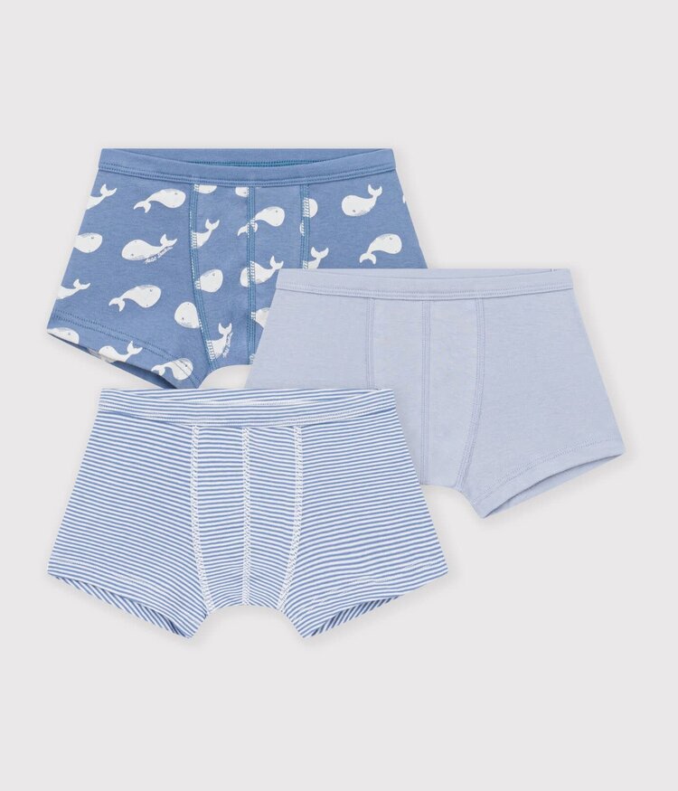 Petit Bateau Lot de 3 Boxers Petit Bateau Garçon