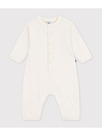 Petit Bateau Combi-Long en Tricot Petit Bateau Garçon