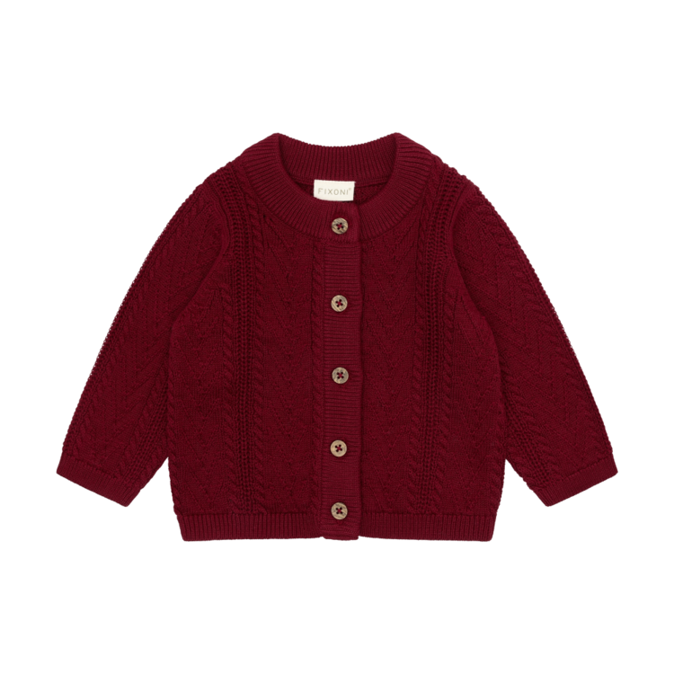 Fixoni Fixoni Boys Knit Cardigan