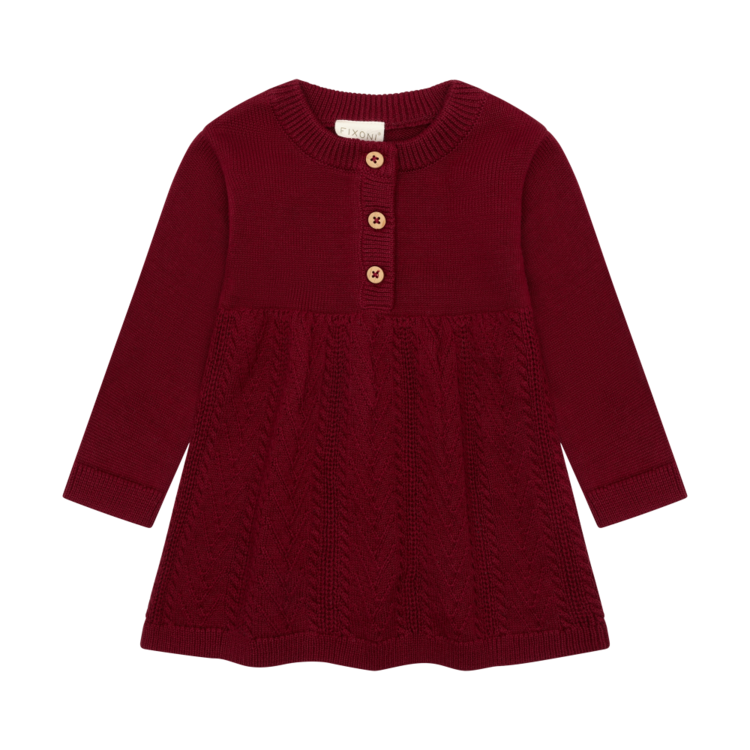 Fixoni Robe Tricot Fixoni Fille