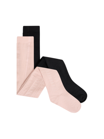 Minymo Minymo Girls 2 Pack Tights
