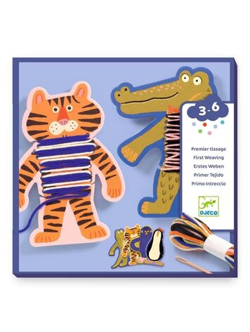 Djeco Premier tissage - Les pulls des animaux Djeco