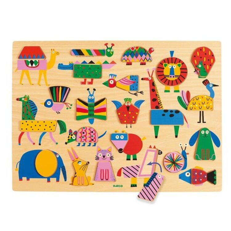 Djeco Puzzlo Geo Djeco
