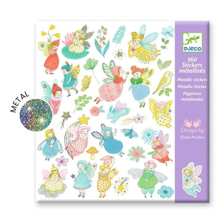 Djeco Djeco Stickers- Scintillantes Fées