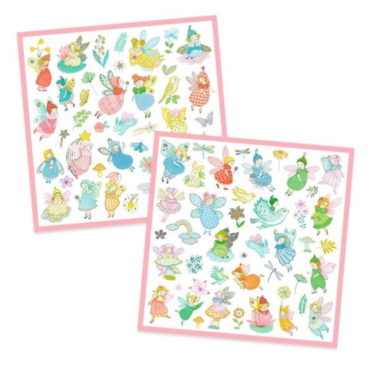 Djeco Djeco Stickers- Scintillantes Fées