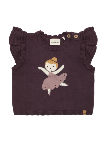 Minymo Minymo Girls Knit Tank Top