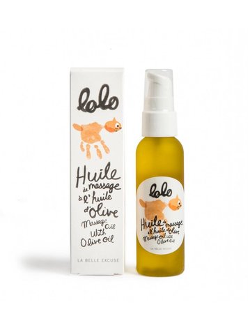 Lolo HUILE DE MASSAGE À L'HUILE D'OLIVE LOLO