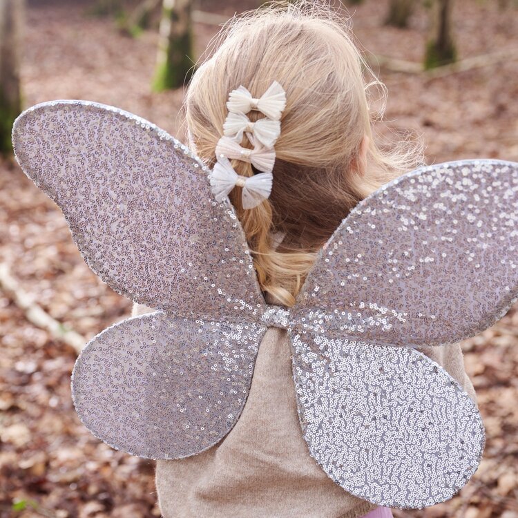 Rockahula Rockahula Girls Shimmer Tulle Mini Bow Clips
