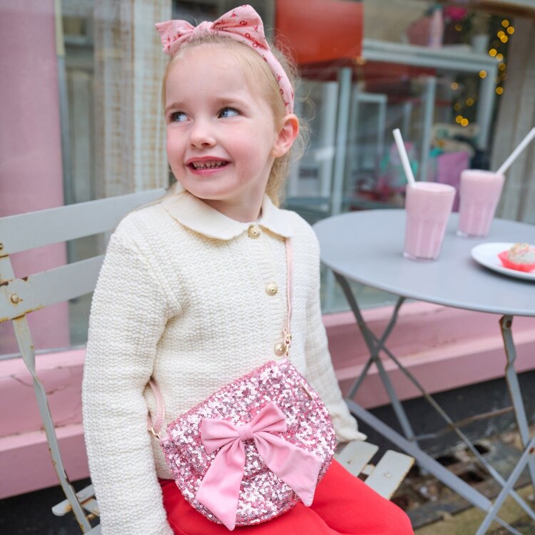 Rockahula Sac Mode Rose à Paillettes Rockahula Fille