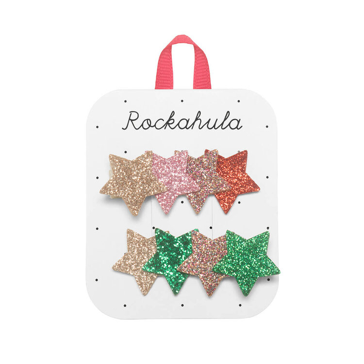 Rockahula Rockahula Jolly Glitter Star Clips