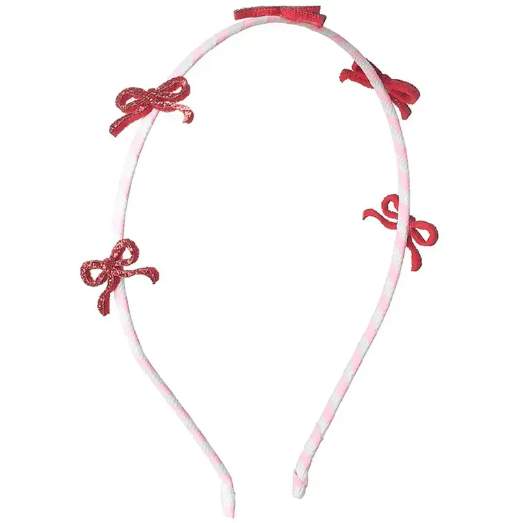 Rockahula Rockahula Candy Stripe Glitter Bow Headband