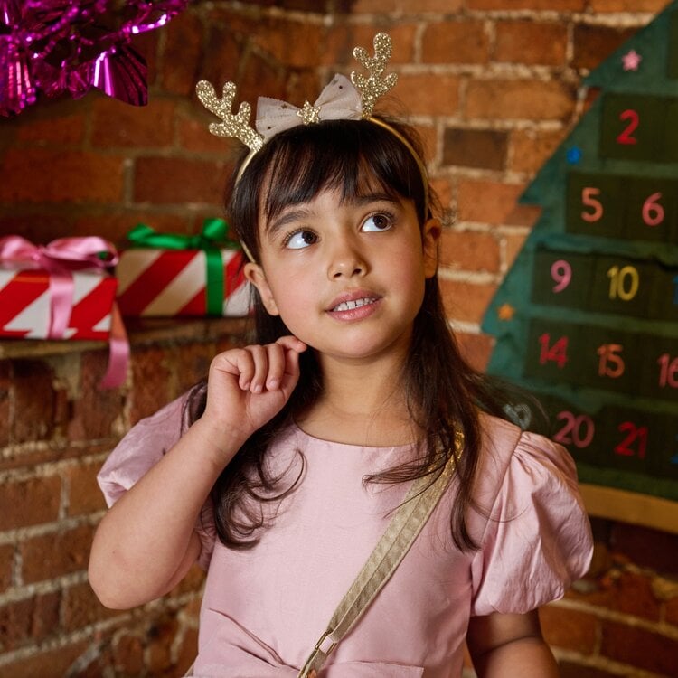 Rockahula Rockahula Magical Golden Reindeer Headband