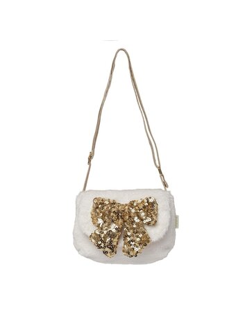 Rockahula Rockahula Sequin Bow Fluffy Bag