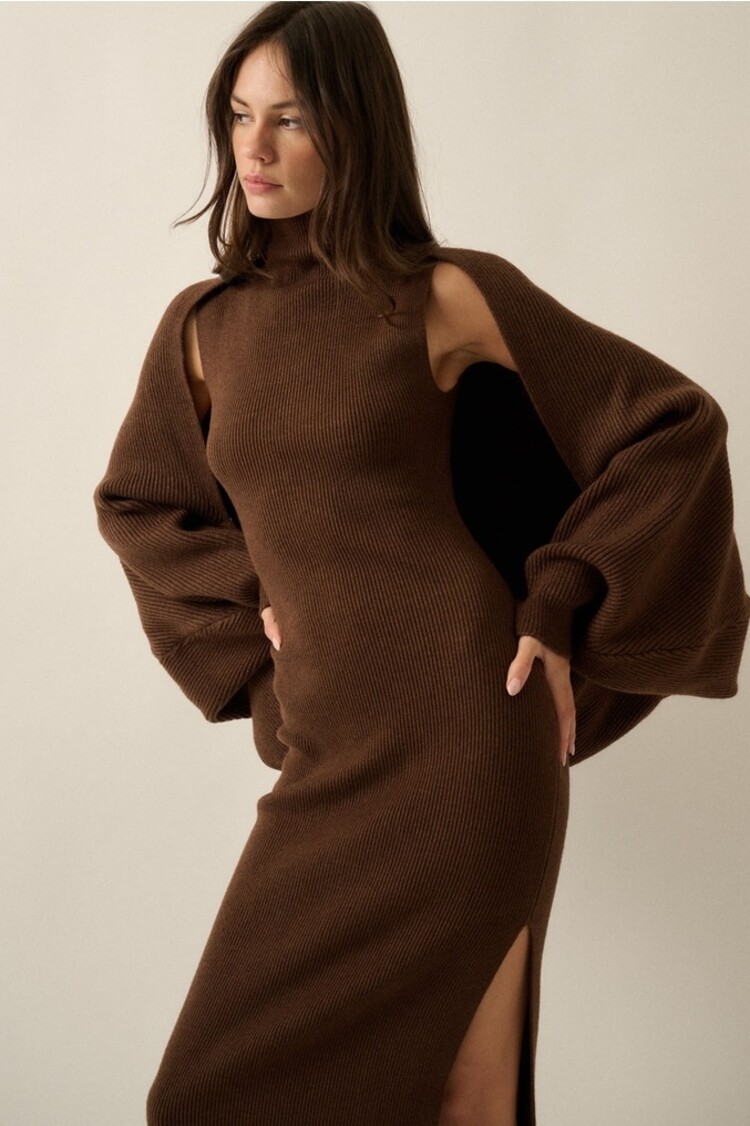 By Together Robe Pull en Tricot Promesa