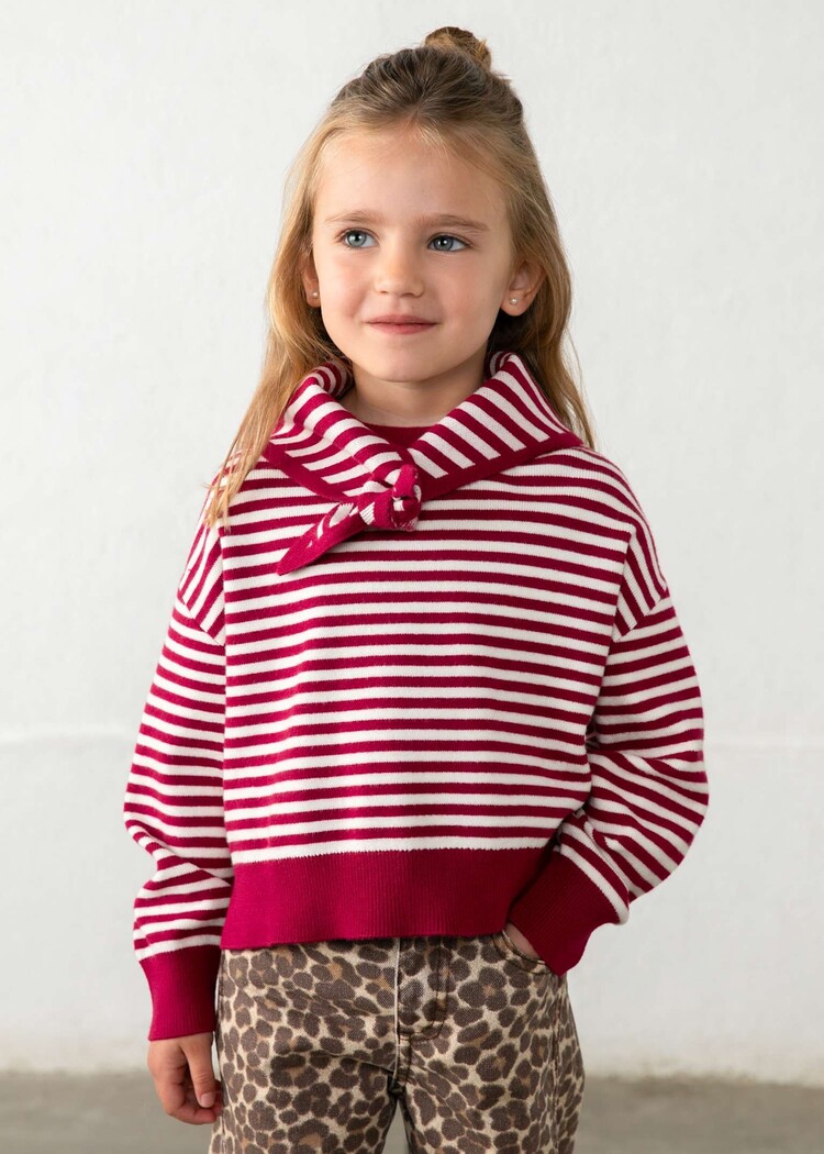 Mayoral Mayoral Girls Pullover & Scarf