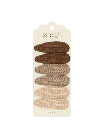 Le Chic Ensemble 6 Pinces Cheveux Le Chic Fille