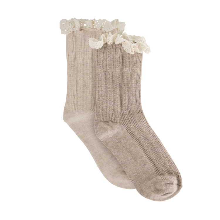 Huttelihut Girls 2 Pairs Socks