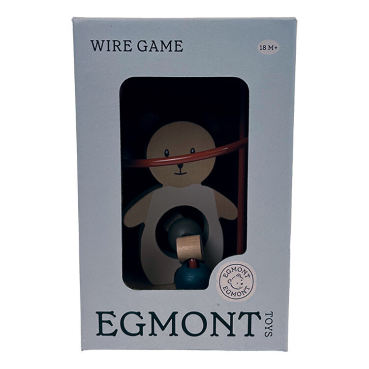 Egmont Toys Jeu en Bois et Fil Metallique Marcel Egmont