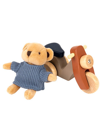 Egmont Toys Alexis l'Ours sur une  Vespa Egmont